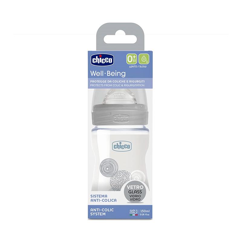 MAMADEIRA PARA BEBE CHICCO WELL BEING 150ML 28711300