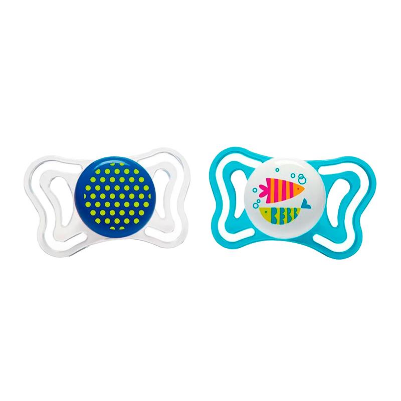 CHUPETA PHYSIO LIGHT CHICCO 16 A 36 MESES 2UN 7103521