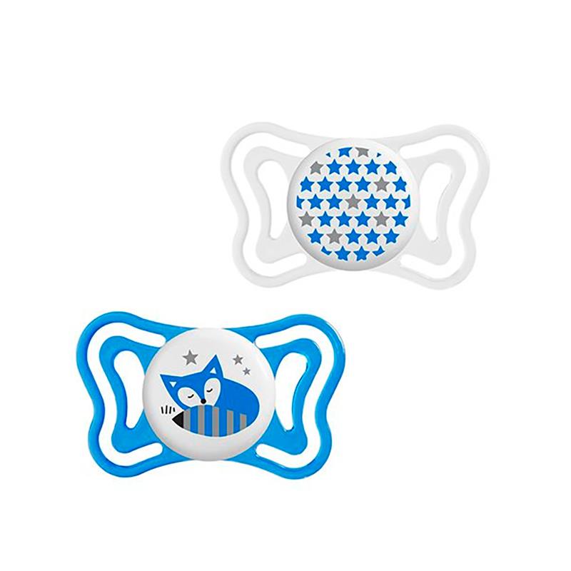 CHUPETA PHYSIO LIGHT CHICCO 6 A 16 MESES 2UN 7103321