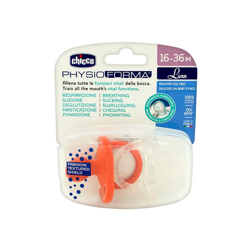 CHUPETA PHYSIO FORMA LUXE CHICCO 16 A 36 MESES 2UN 7303531