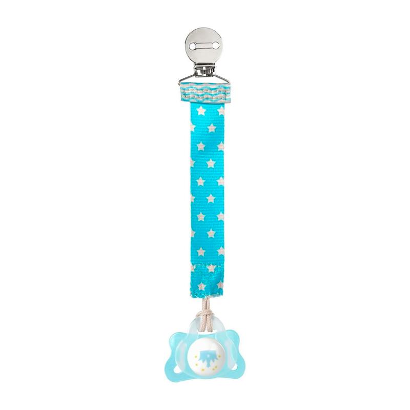 CORDAO PARA CHUPETA CHICCO FASHION CLIP AZUL 9341200