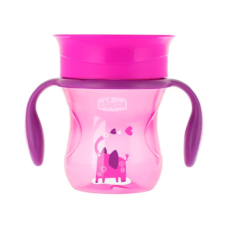 COPO INFANTIL CHICCO PERFECT CUP 12 MESES ROXO 6951100