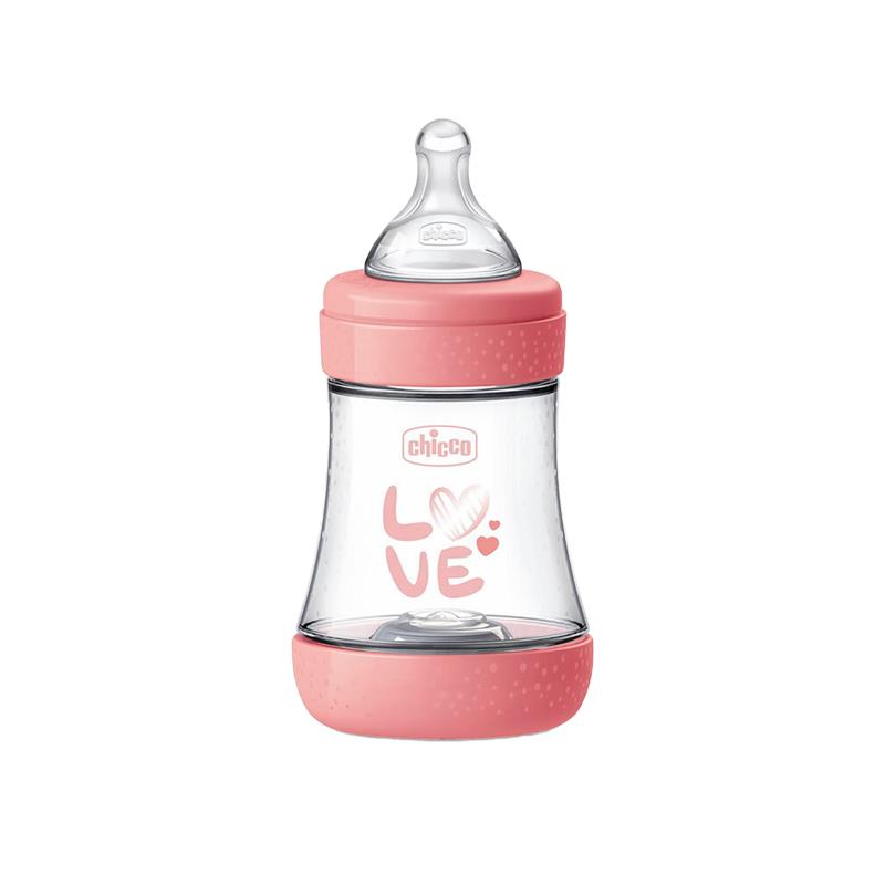 MAMADEIRA PARA BEBE CHICCO PERFECT 5 0 MESES 150ML ROSA 20211110