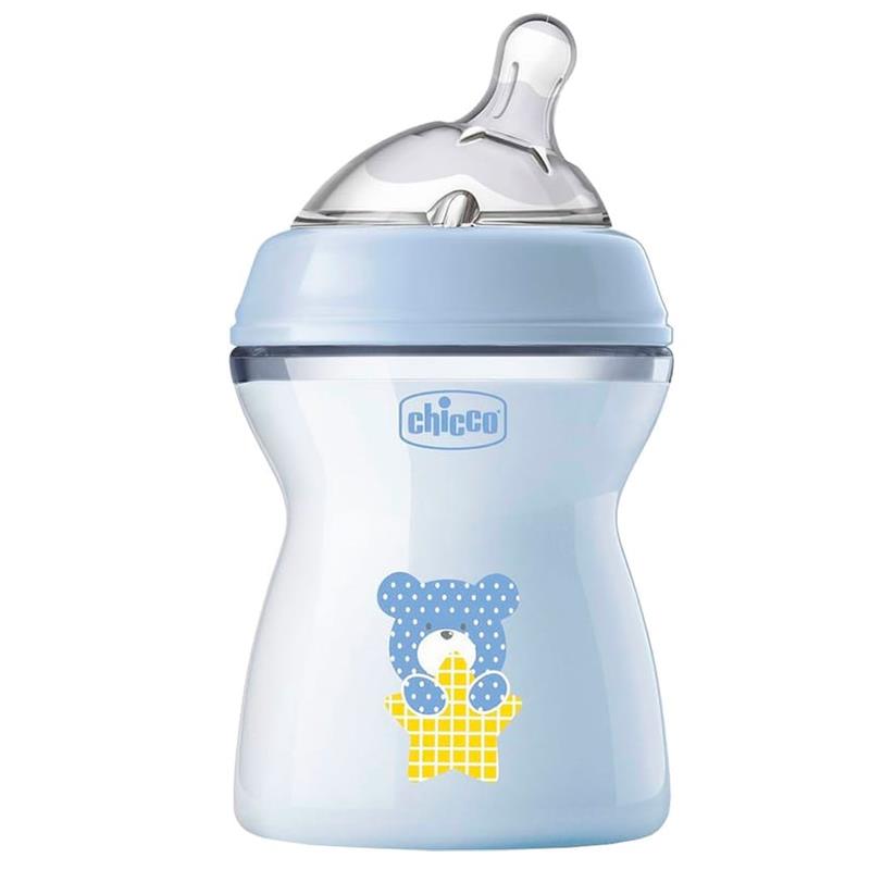 MAMADEIRA PARA BEBE CHICCO 2 MESES 250ML AZUL 81323200