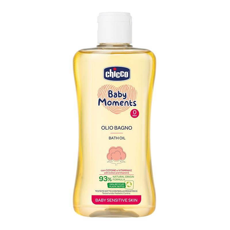 OLEO DE BANHO CHICCO BABY MOMENTS 200ML 10240