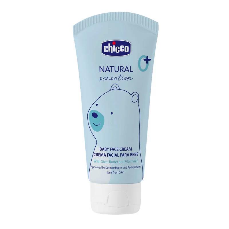 CREME HIDRATANTE FACIAL PARA BEBE CHICCO NATURAL SENSATION 50ML 11521