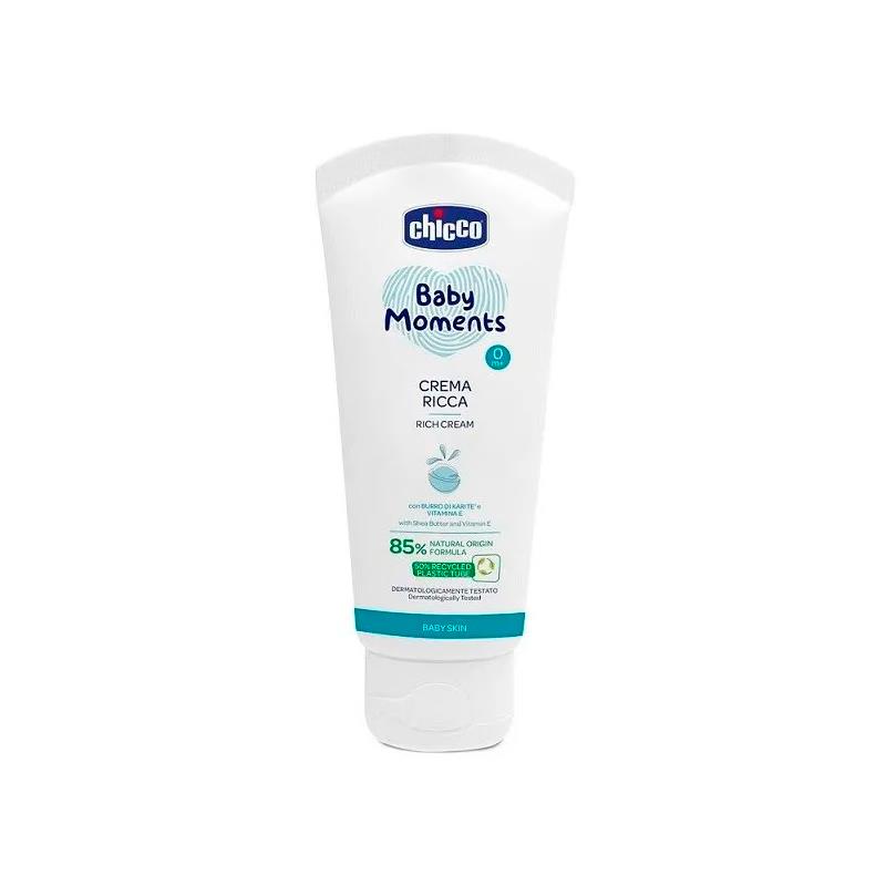 CREME PARA BEBE CHICCO BABY MOMENTS RICH CREAM 100ML 10596