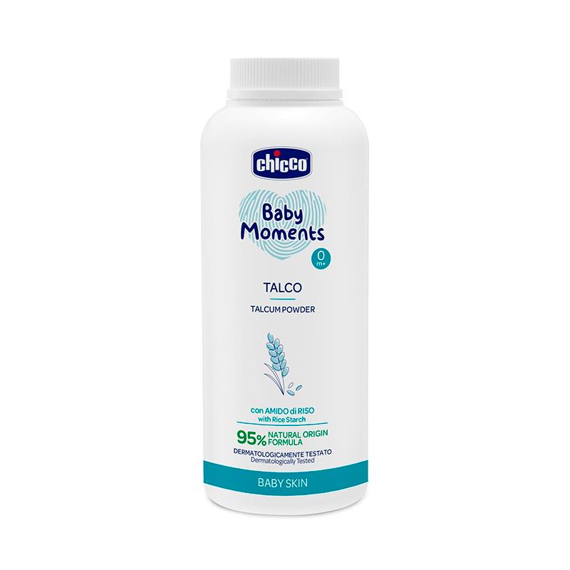 TALCO EM PO PARA BEBE CHICCO BABY MOMENTS 150G 12258
