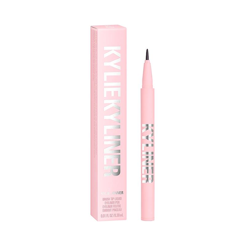 DELINEADOR PARA OLHO KYLIE JENNER KYLINER BRUSH TIP LIQUID EYELINER PEN BLACK 0.3ML 001