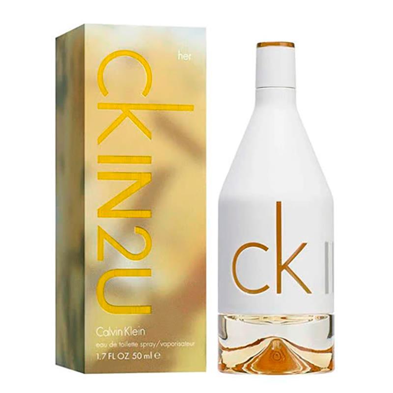 PERFUME FEMININO CALVIN KLEIN CK IN2U WOMAN EDT 50ML