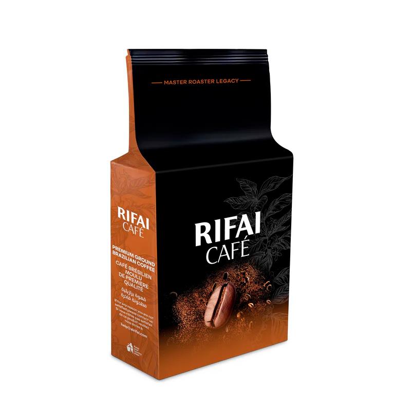CAFE TORRADO MOIDO RIFAI PREMIUM BRAZILIAN GROUND COFFEE 180G