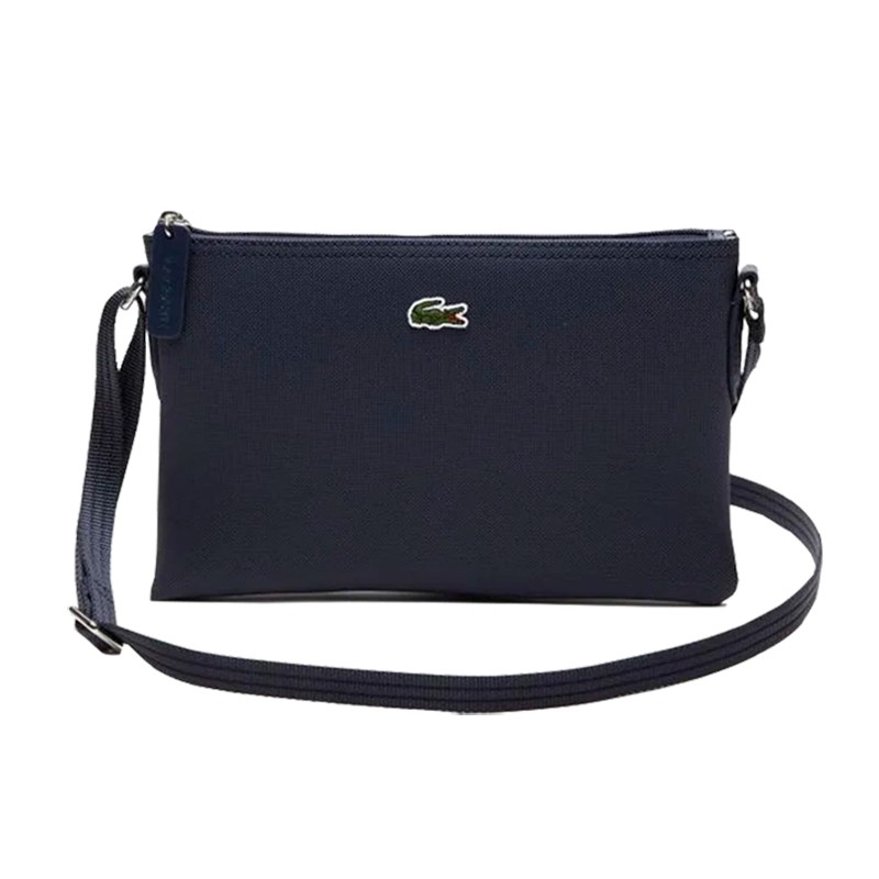 BOLSA LACOSTE PLANA TRANSVERSAL ADULTO FEMININO L.12.12 TRADEWINGS CONCEPT Q48