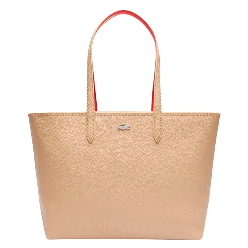 BOLSA LACOSTE COM ZIPER ADULTO FEMININO VIENNOIS GRENADINE NF4823AA