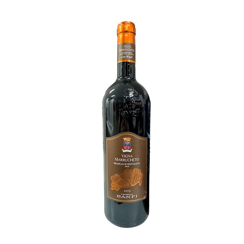 VINHO TINTO BANFI VIGNA MARRUCHETO BLEND 750ML 15% 2019
