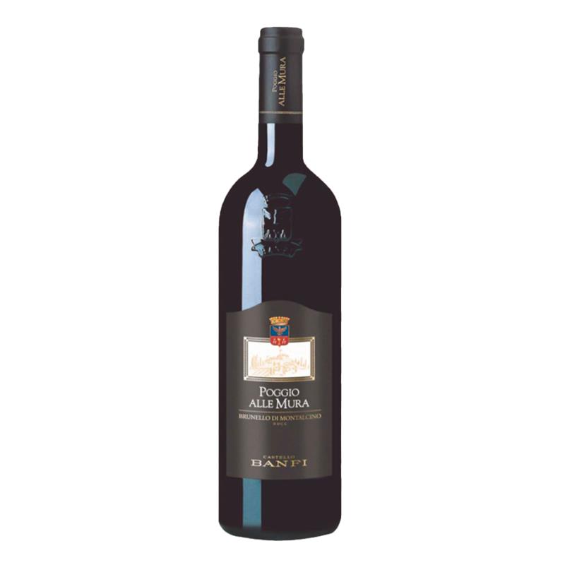 VINHO DE MESA TINTO BANFI POGGIO ALLE MURA BRUNELLO 2019 750ML 15%