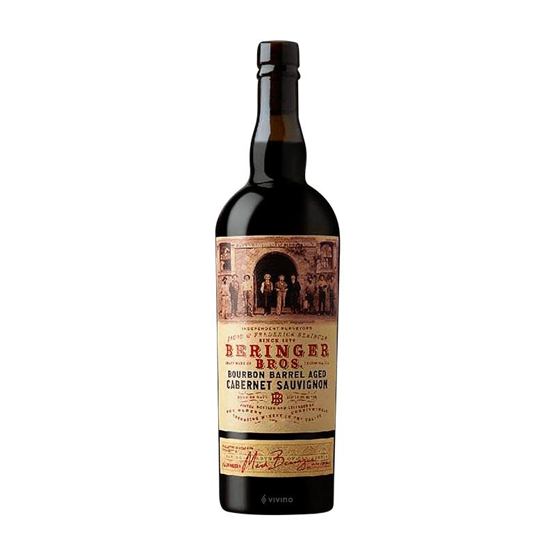 VINHO DE MESA TINTO BERINGER BROS BOURBON CABERNET SAUVIGNON 2021 750ML 14.5%