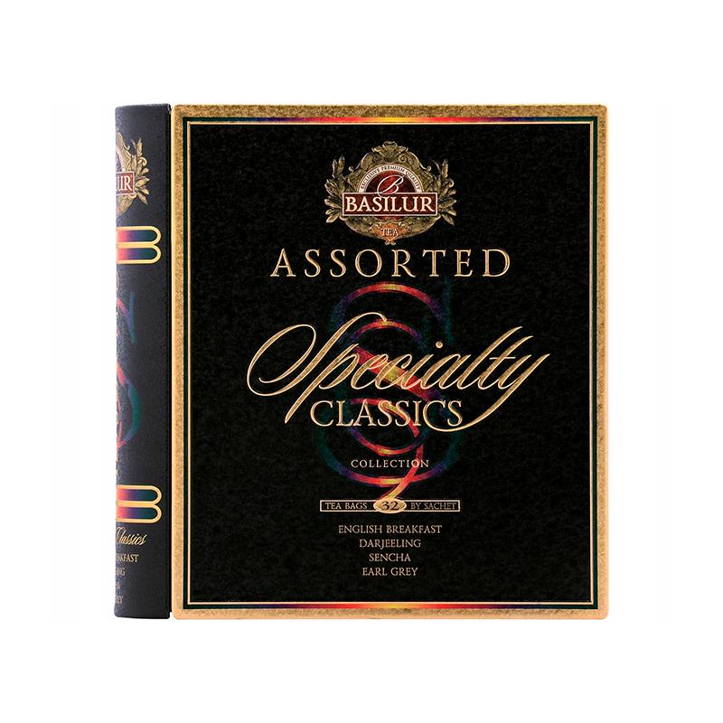 CHA BASILUR TEA BOOK SPECIALTY CLASSICS ASSORTED LATA 32UN