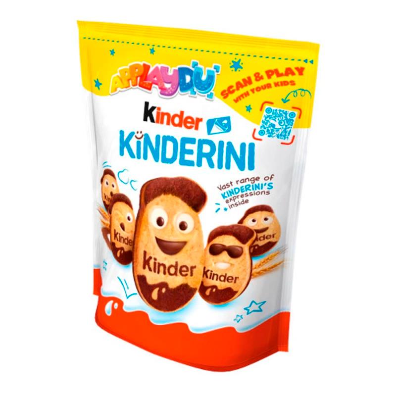 BISCOITO COM CHOCOLATE AO LEITE KINDER KINDERINI 275G