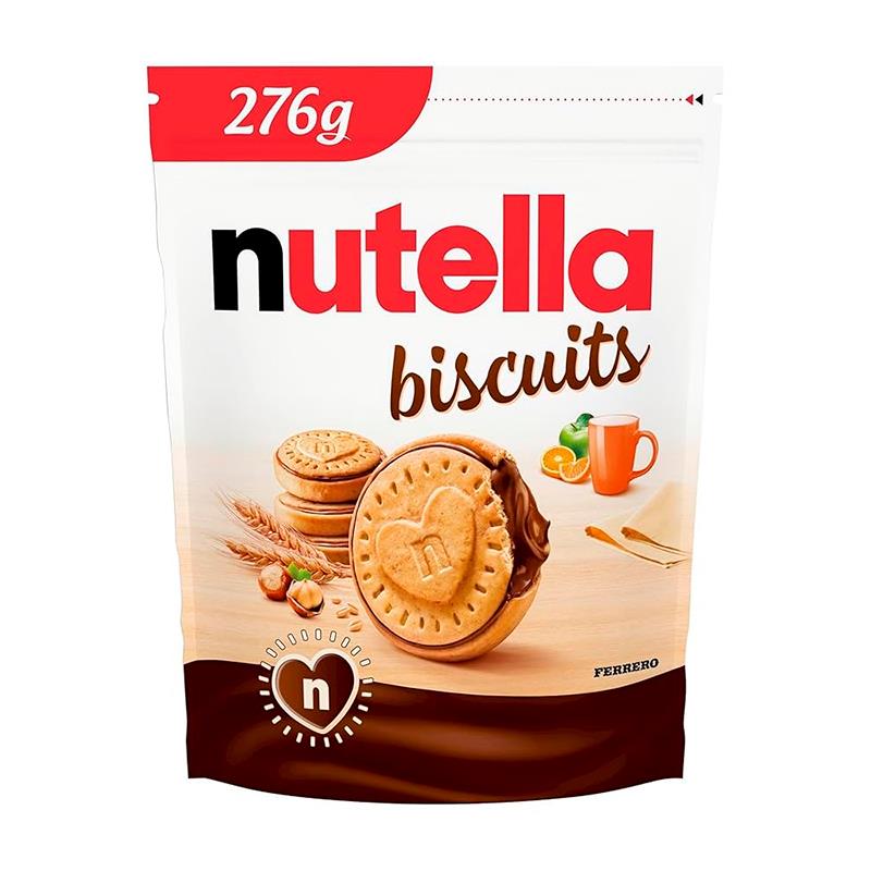 BISCOITO COM CREME DE AVELA COM CACAU NUTELLA BISCUITS T20 276G