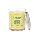 VELA PERFUMADA BATH BODY WORKS TUMBLER CANDLE WHITE TEA N SAGE 236G