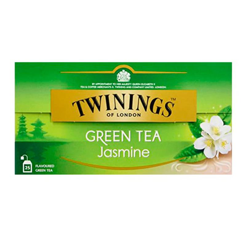 CHA INFUSAO TWININGS GREEN JASMINE 25S 25X1,8G 1010955