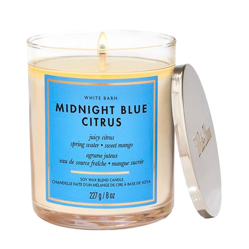 VELA PERFUMADA BATH BODY WORKS MIDNIGHT BLUE CITRUS 227G