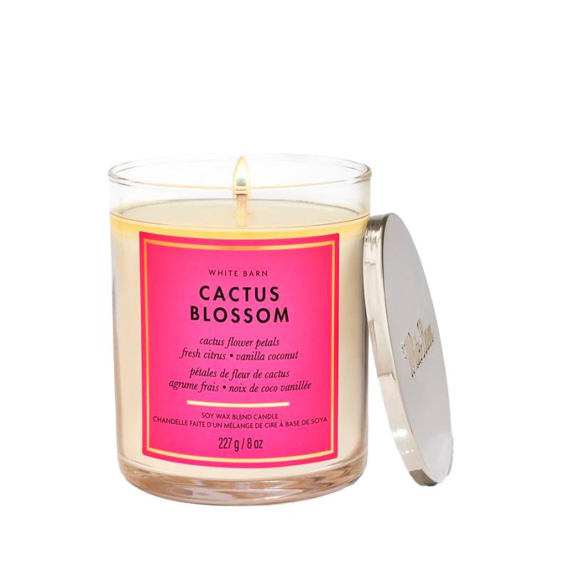 VELA PERFUMADA BATH BODY WORKS TUMBLER CANDLE CACTUS BLOSSOM 227G