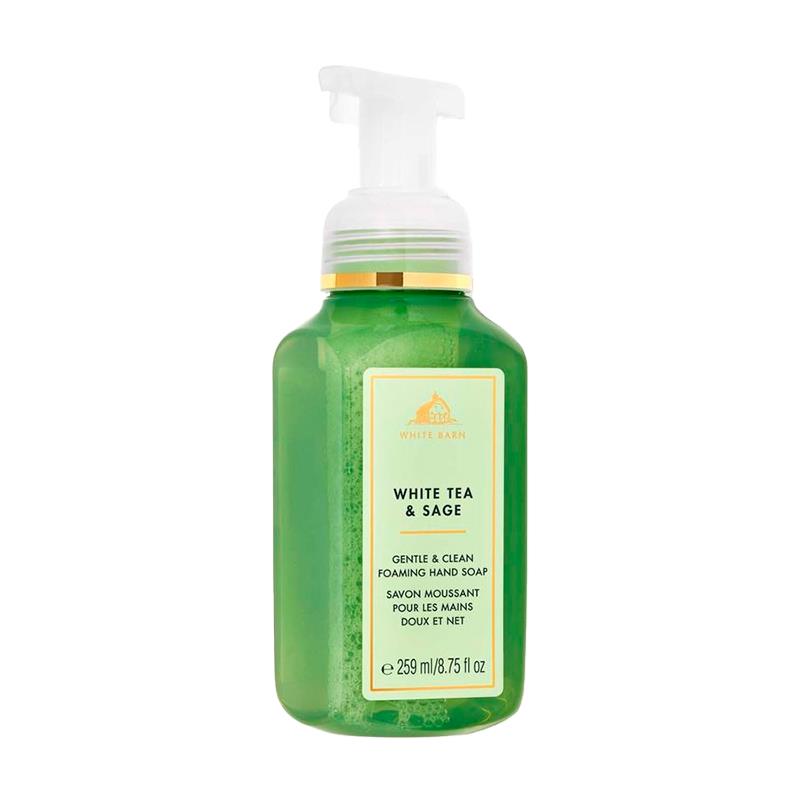 SABONETE LIQUIDO PARA AS MAOS BATH BODY WORKS WHITE TEA N SAGE FOAM SOAP 259ML