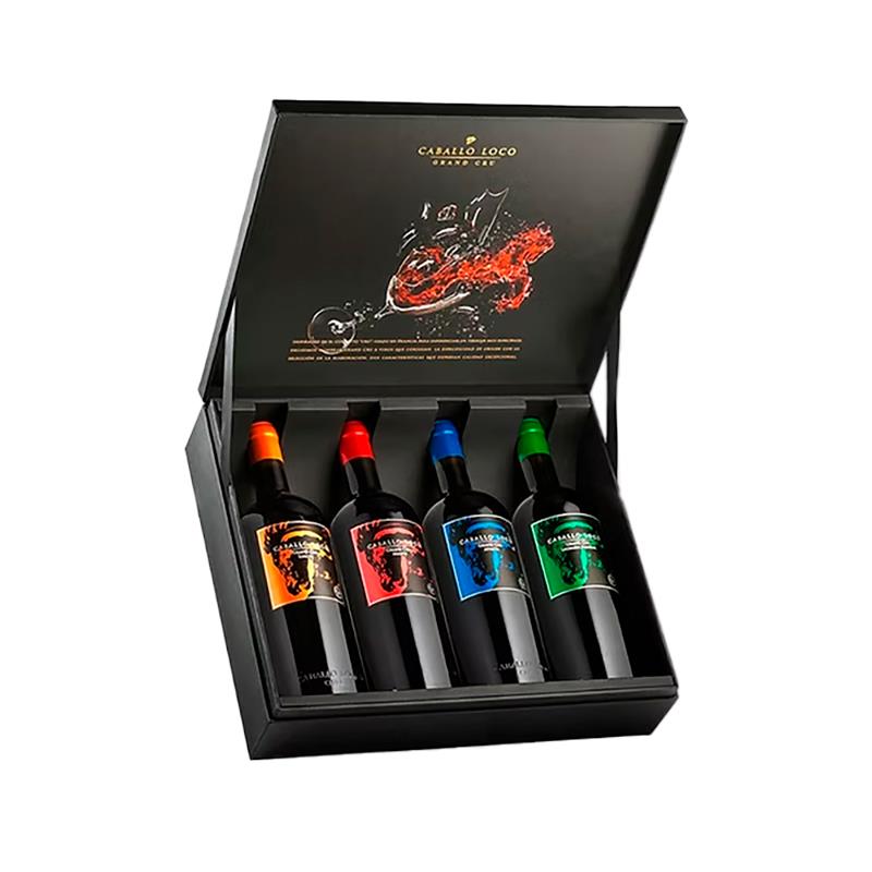 PACK DE VINHO TINTO VALDIVIESO CABALLO LOCO 750MLX4 13.5% 2022 14.5% 2023 14% 2022 14.5% 2022