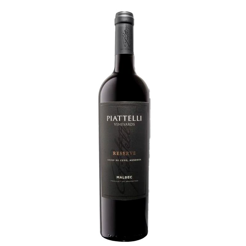 VINHO FINO TINTO PIATTELLI RESERVA MENDOZA MALBEC 750ML 14.5% 2024