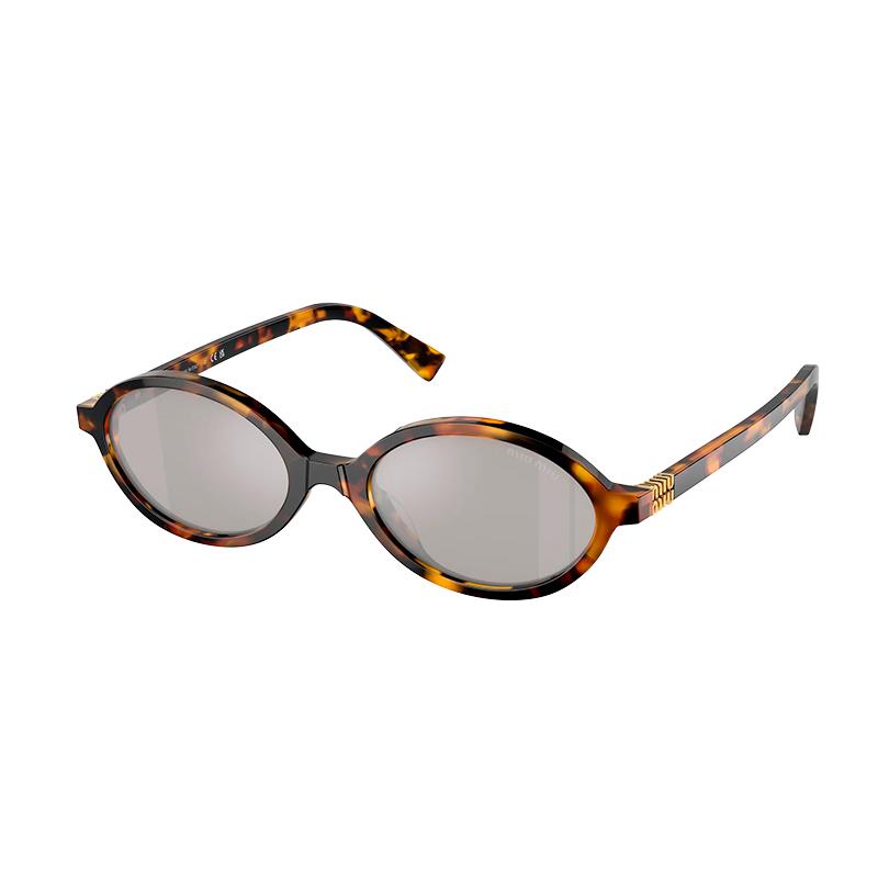 OCULOS DE SOL FEMININO MIU MIU TAM 50 18 140 MARROM 0MU 04ZSF VAU07F50