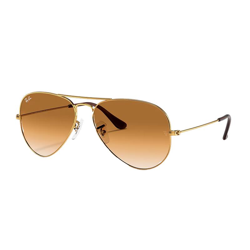 OCULOS DE SOL UNISSEX RAY-BAN ICON TAM 62 14 140 ARISTA 0RB3025 001/5162 DOURADO