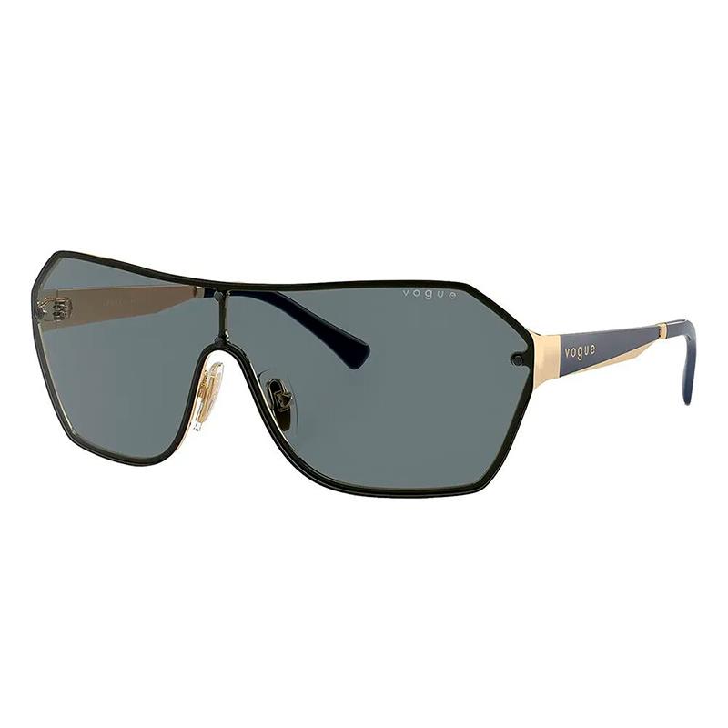 OCULOS DE SOL FEMININO VOGUE TAM 130 141 AZUL DOURADO 0VO4302S 848/1141