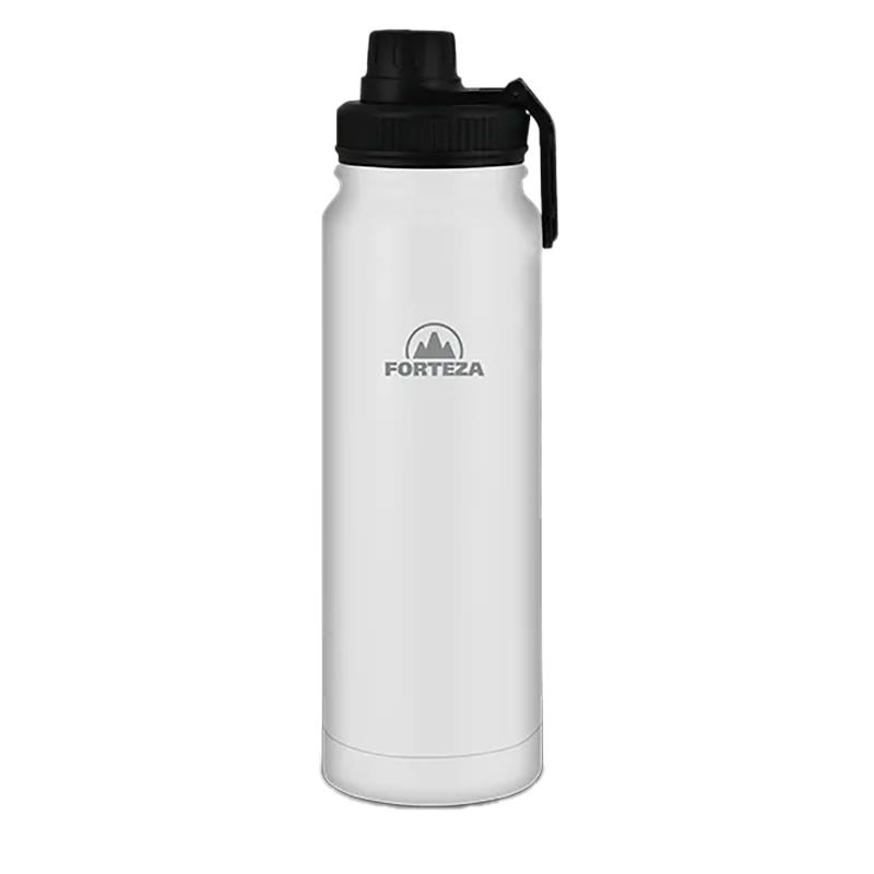 JARRA TERMICA DE ACO INOXIDAVEL FORTEZA FLIP FPIL SPOUT THERMAL 1L FZ-B100W BRANCO