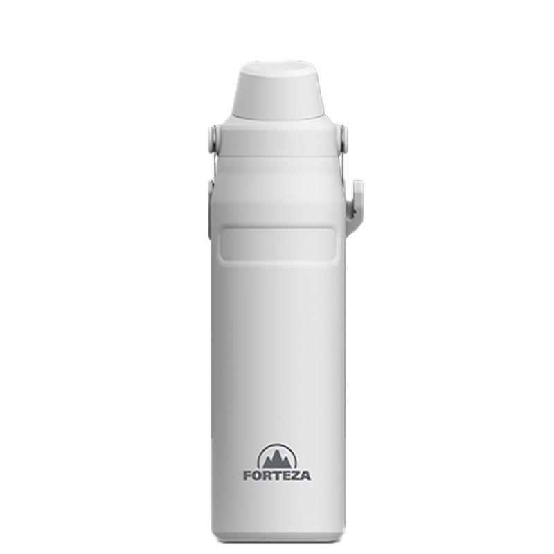 JARRA TERMICA DE ACO INOXIDAVEL FORTEZA WATER THERMAL 720ML FZ-BF072W BRANCO