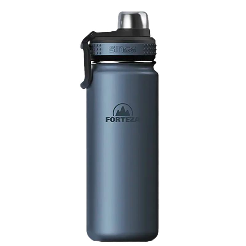 JARRA TERMICA DE ACO INOXIDAVEL FORTEZA STRAW 650ML FZ-BF065NB NAVY BLUE