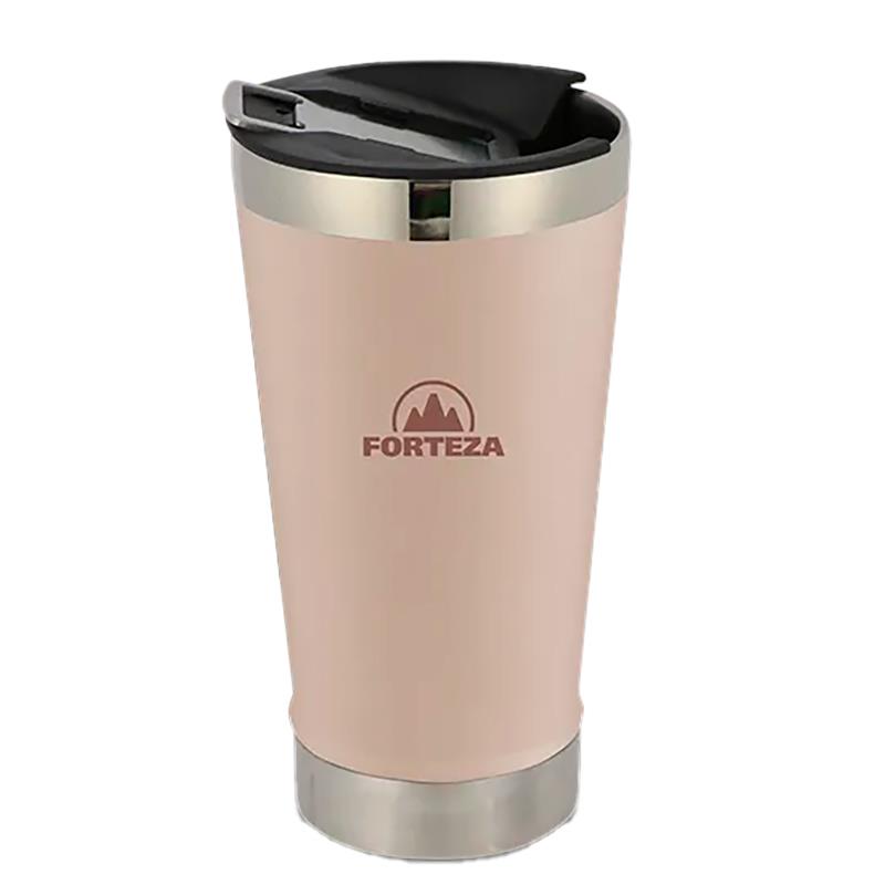 COPO TERMICO DE ACO INOXIDAVEL FORTEZA TUMBLER 600ML FZ-J60R ROSE GOLD
