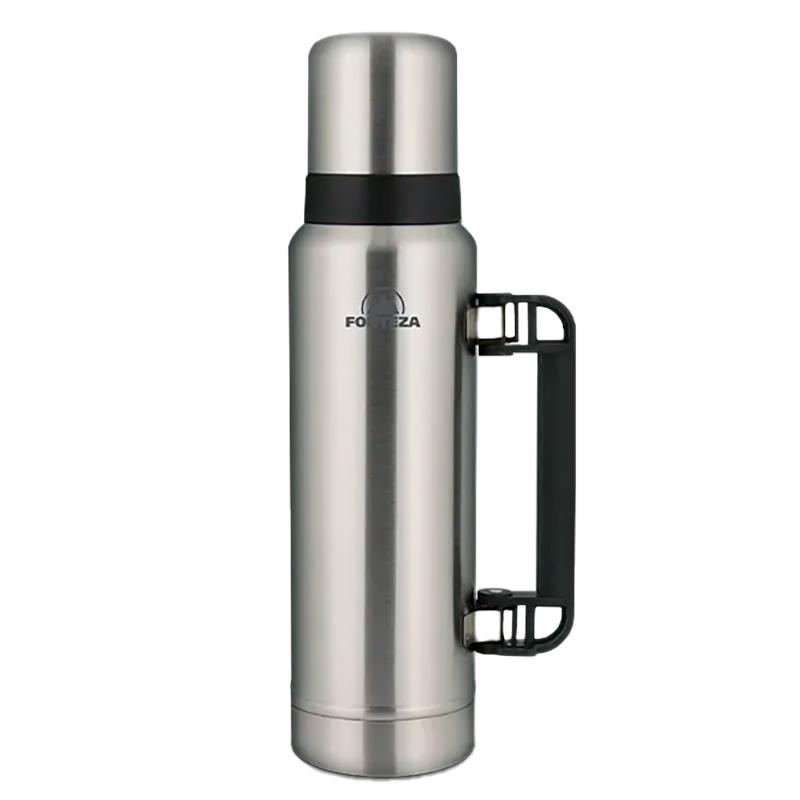 GARRAFA TERMICA DE ACO INOXIDAVEL FORTEZA CLASSIC THERMO 1.2L FZ-T12S PRATA