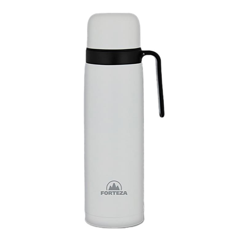 GARRAFA TERMICA DE ACO INOXIDAVEL FORTEZA 1L FZ-TR10W BRANCA