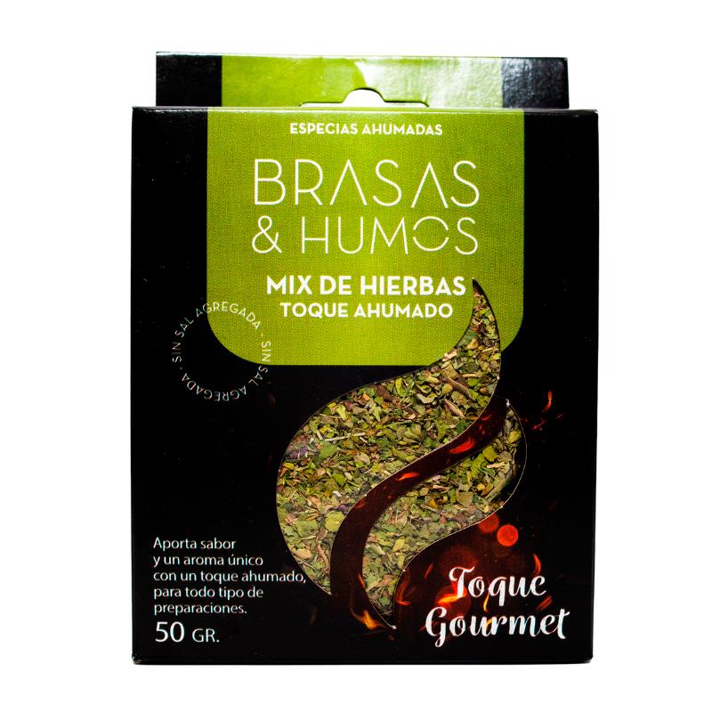 TEMPERO BRASAS Y HUMOS MIX DE HIERBAS AHUMADO 40G
