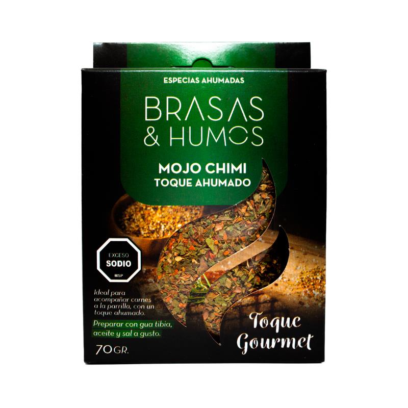 TEMPERO BRASAS Y HUMOS CHIMI TOQUE AHUMADO 70G