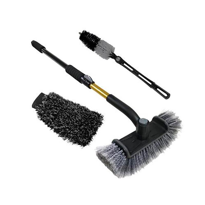 CONJUNTO DE ESCOVAS DIP & WASH AUTOSPA PARA LAVAGEM DE VEICULOS 3PCS