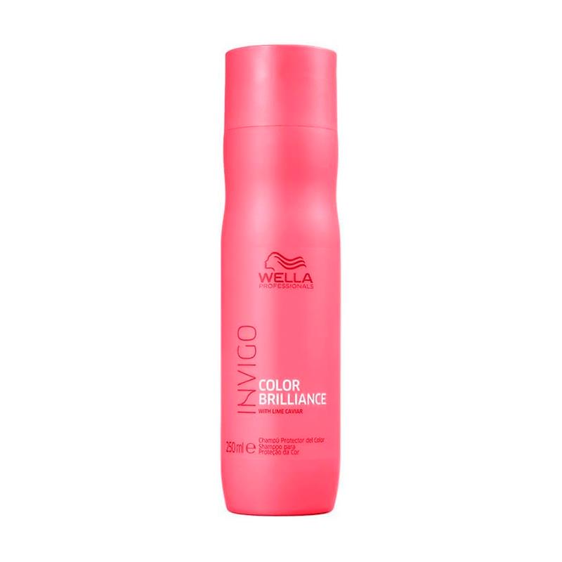 SHAMPOO PARA CABELOS FINOS WELLA INVIGO BRILLIANCE VIBRANT COLOR 300ML