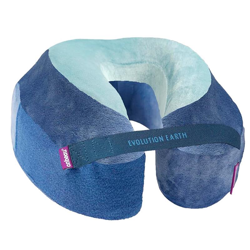 ALMOFADA DE PESCOCO CABEAU EVOLUTION EARTH DELUXE AZUL AGUA EVED6441