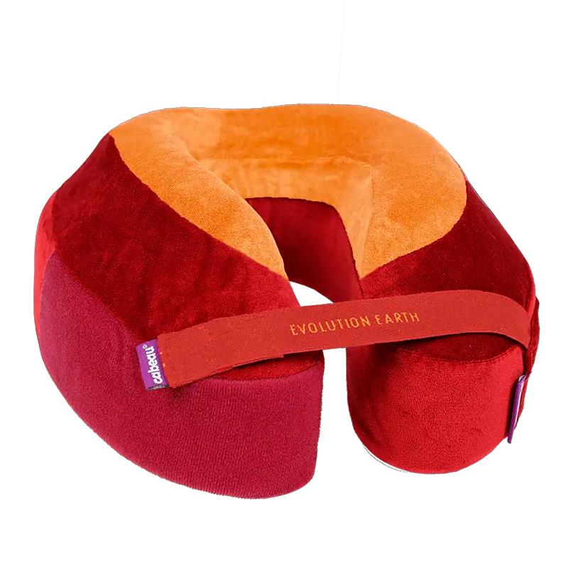 ALMOFADA DE PESCOCO CABEAU EVOLUTION EARTH DELUXE VERMELHO EVED6427