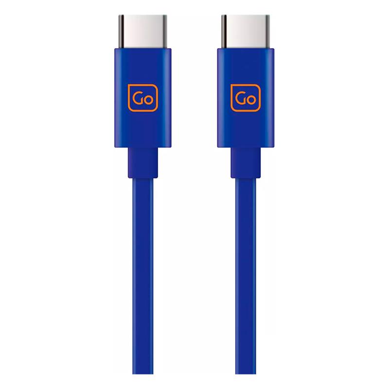 CABO GO TRAVEL COM CONECTOR DUPLO DUAL USBC AZUL REF 956,301