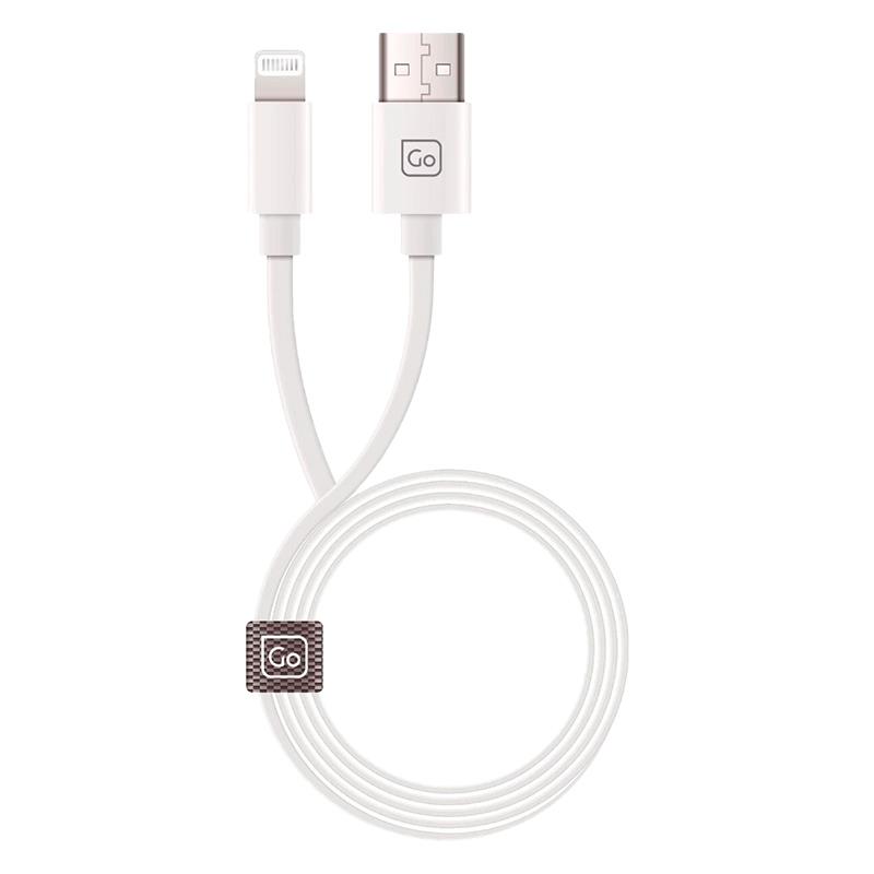 CABO GO TRAVEL CONECTOR LIGHTNING P/IOS BRANCO REF 952,301