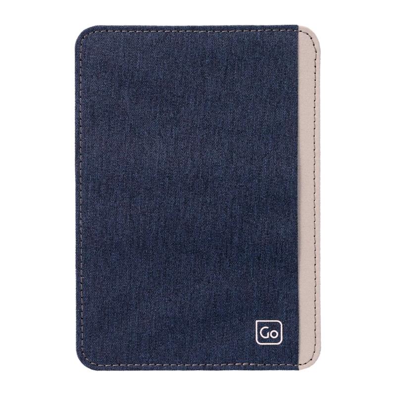 PROTETOR DE PASSAPORTE GO TRAVEL THE PASSPORT SLIP C/TECIDO BLOQUEADOR RFID E CARTAO DE CREDITO PRETO