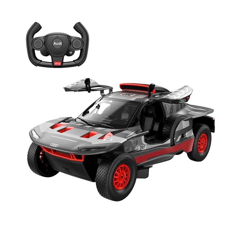 CARRINHO AUTOMODELO RASTAR AUDI RS Q ETRON RC 1/14 92200 CINZA