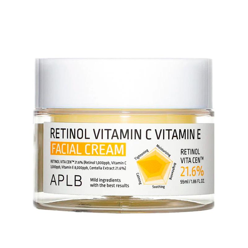 CREME FACIAL APLB RETINOL VITAMIN C VITAMIN E 55ML